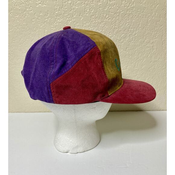 Colorado Hat Color Block Patchwork Sueded Embroidered SnapBack Cap - Picture 5 of 9